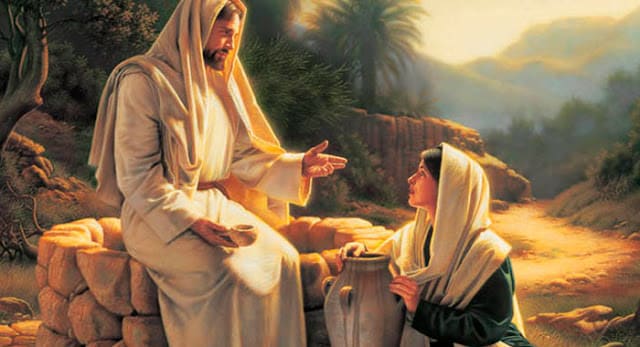 jesus e a mulher samaritana - Histórias Bíblicas - Jesus e A Mulher Samaritana