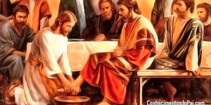 Jesus Humilde e Manso de Coração - Exemplo de Humildade