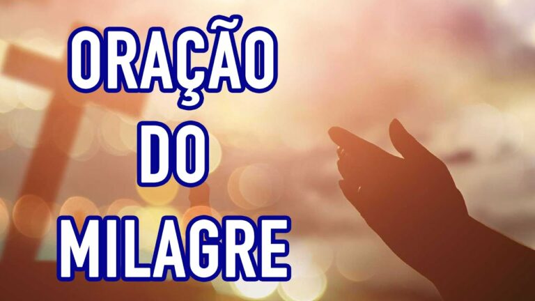 Receba uma Oração Poderosa Para Um Milagre Urgente