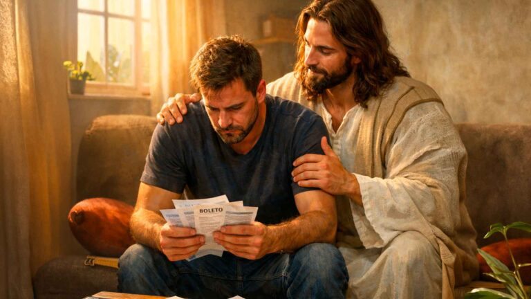 Jesus tem uma palavra para quem está desesperado com dívidas