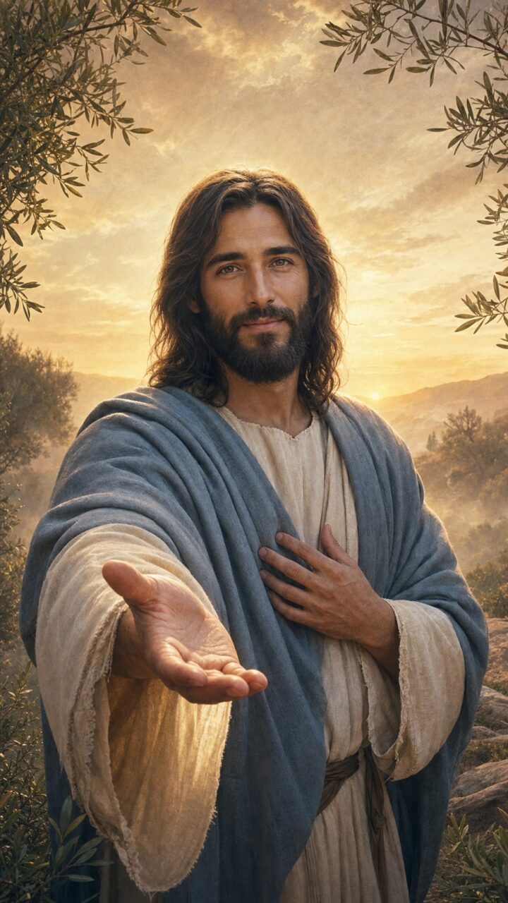 Imagem clássica de Jesus