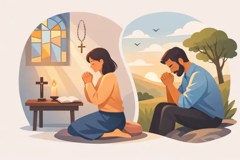 Oração decorada ou espontânea na vida cristã